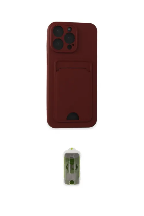ieg™ iPhone 14 Pro Max Kılıf Vadi Çizgi Prime - Siyah Joko Magic 5D Hayalet Cam