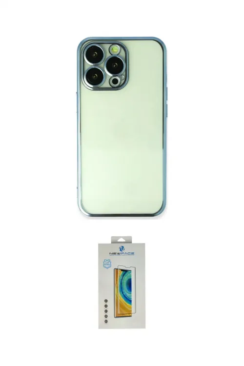 ieg™ iPhone 14 Pro Max Kılıf Vadi Minimal - Siyah Polymer Nano Ekran Koruyucu