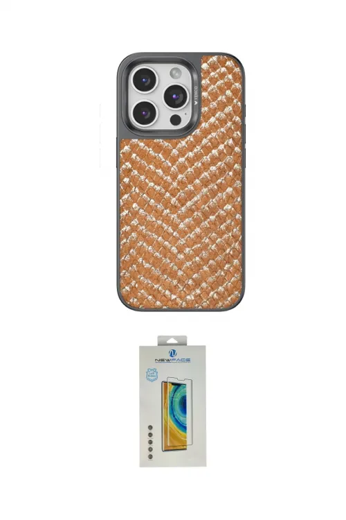 ieg™ iPhone 14 Pro Max Kılıf Vadi Özel Seri - Siyah Polymer Nano Ekran Koruyucu