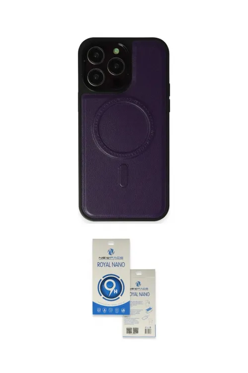 ieg™ iPhone 14 Pro Max Kılıf Zirve Işık Serisi - Şeffaf Royal Nano Ekran Koruyucu