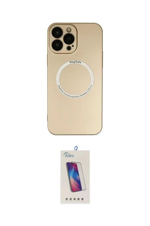 ieg™ iPhone 14 Pro Max Kılıf Zirve Klasik Prime - Siyah Joko 5D Cam