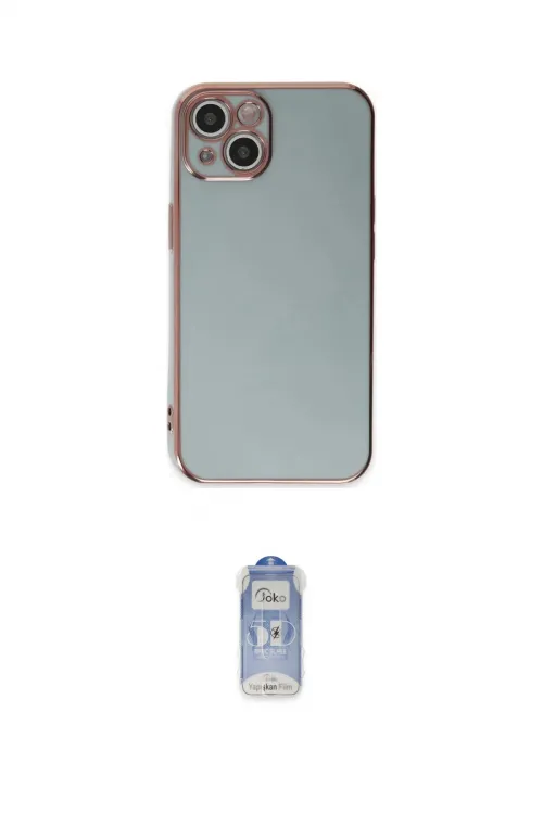 ieg™ iPhone 15 Kılıf Yankı Serisi - Siyah Joko Magic 5D Cam