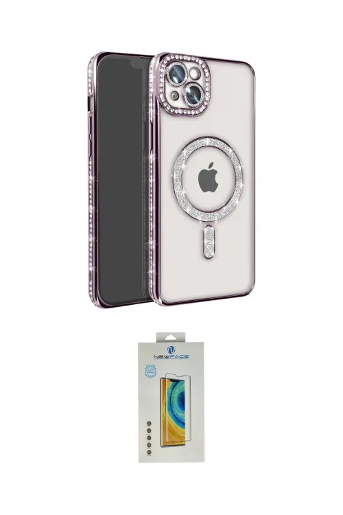 ieg™ iPhone 15 Kılıf Zirve Doku Prime - Siyah Polymer Nano Ekran Koruyucu