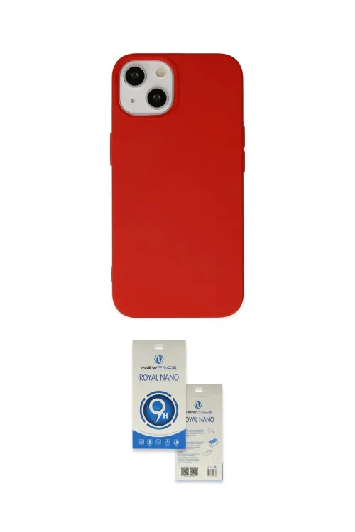 ieg™ iPhone 15 Pro Kılıf Ahenk Serisi - Şeffaf Royal Nano Ekran Koruyucu