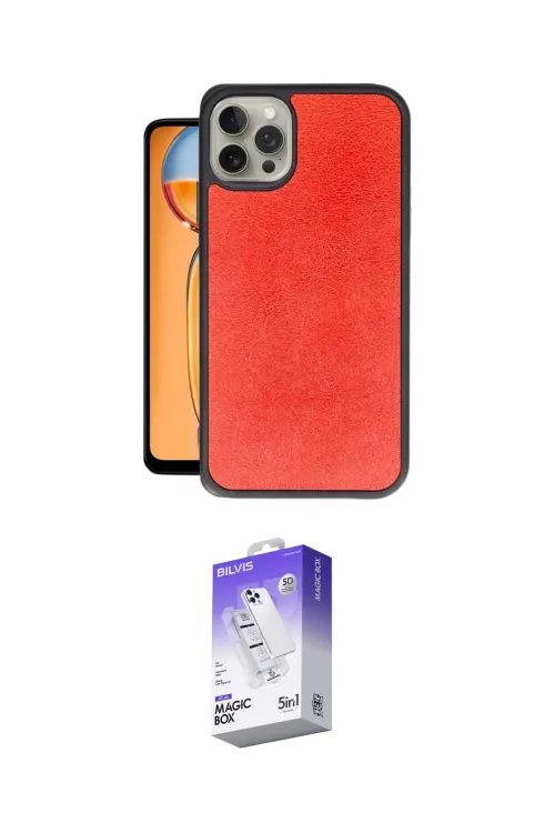 ieg™ iPhone 15 Pro Kılıf Kıvılcım Işık Serisi - Siyah Bilvis 5in1 3D Magic Cam Ekran Koruyucu