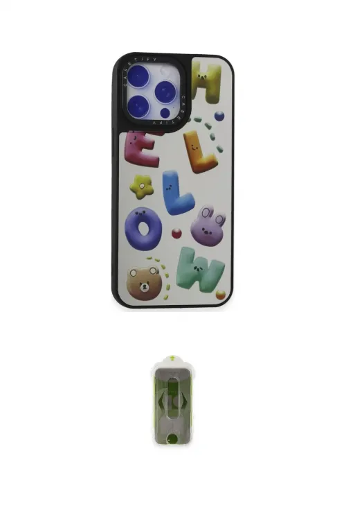 ieg™ iPhone 15 Pro Kılıf Odak Klasik Serisi - Siyah Joko Magic 5D Hayalet Cam