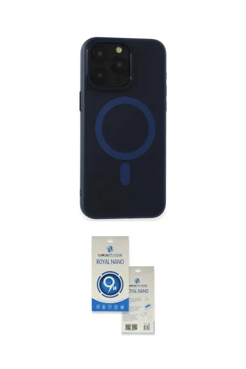 ieg™ iPhone 15 Pro Kılıf Yadigar Işık - Şeffaf Royal Nano Ekran Koruyucu