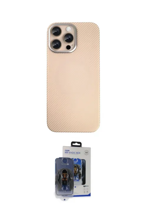 ieg™ iPhone 15 Pro Max Kılıf Eksen Prime - Siyah Vanessa Magic Cam