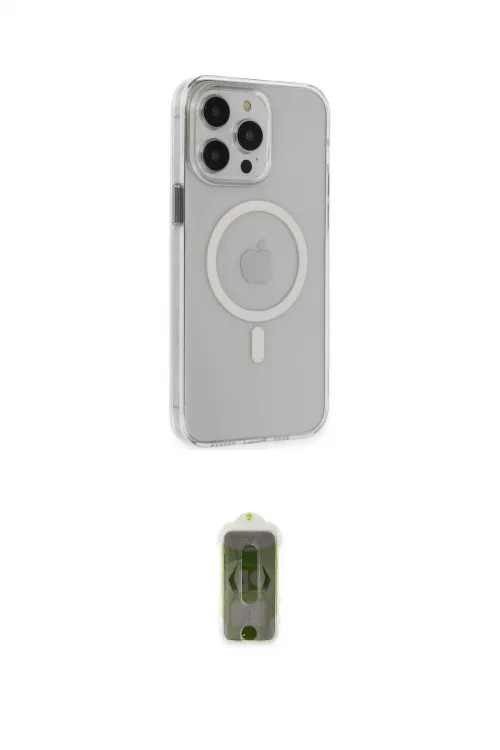ieg™ iPhone 15 Pro Max Kılıf Kıvılcım Asil Özel Seri - Siyah Joko Magic 5D Hayalet Cam