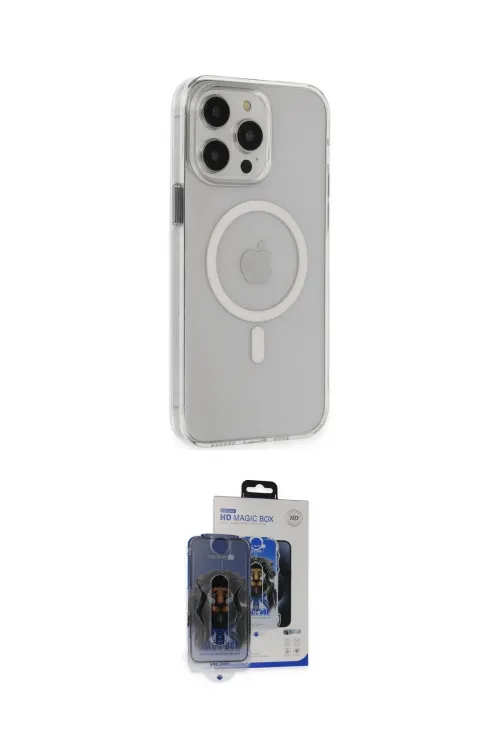 ieg™ iPhone 15 Pro Max Kılıf Kıvılcım Asil Özel Seri - Siyah Vanessa Magic Cam
