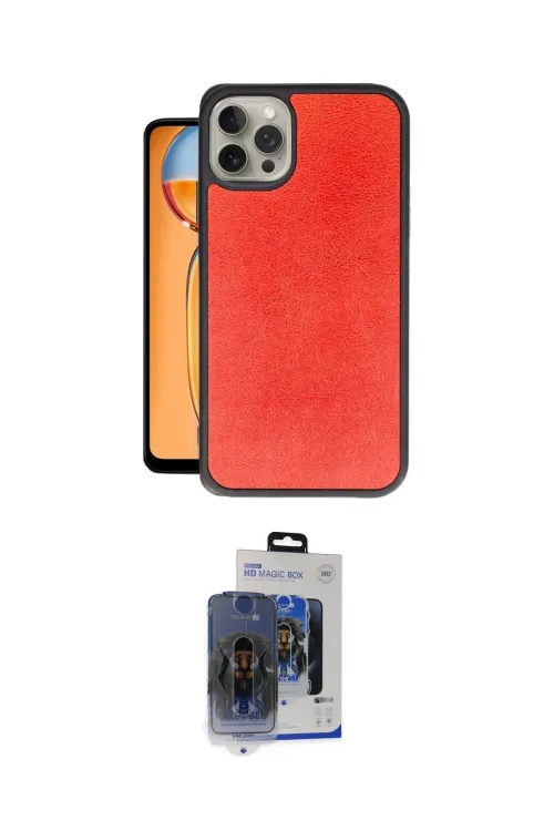 ieg™ iPhone 15 Pro Max Kılıf Kıvılcım Işık Serisi - Siyah Vanessa Magic Cam