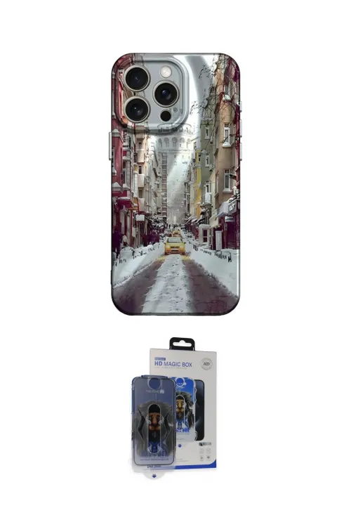 ieg™ iPhone 15 Pro Max Kılıf Nova Doku Prime - Siyah Vanessa Magic Cam