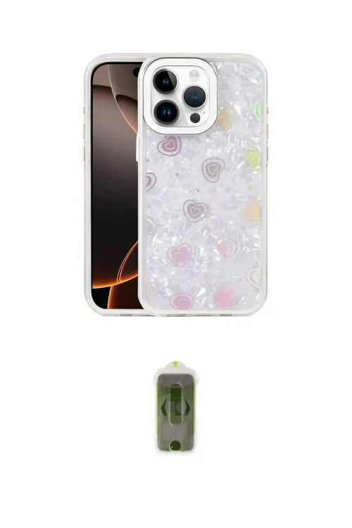 ieg™ iPhone 15 Pro Max Kılıf Odak Prime - Siyah Joko Magic 5D Hayalet Cam