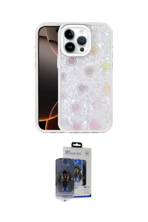 ieg™ iPhone 15 Pro Max Kılıf Odak Prime - Siyah Vanessa Magic Cam