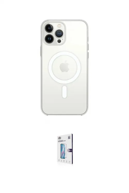 ieg™ iPhone 16 Pro Kılıf Kutup Klasik Serisi - Siyah Bilvis 0.18mm Plus Cam Ekran Koruyucu