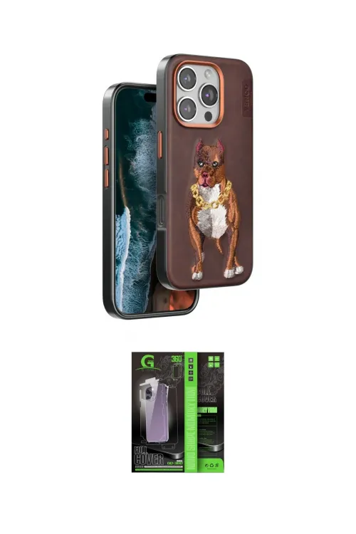 ieg™ iPhone 16 Pro Kılıf Nova Form Koleksiyonu - Şeffaf 360 Full Body Arka Koruyucu