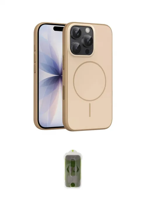 ieg™ iPhone 16 Pro Max Kılıf Atlas Asil Prime - Siyah Joko Magic 5D Hayalet Cam