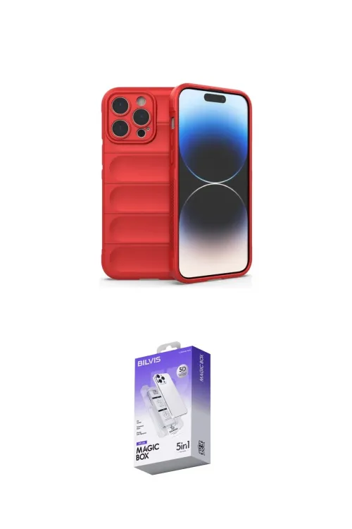 ieg™ iPhone 16 Pro Max Kılıf Atlas Koleksiyonu - Siyah Bilvis 5in1 3D Magic Cam Ekran Koruyucu