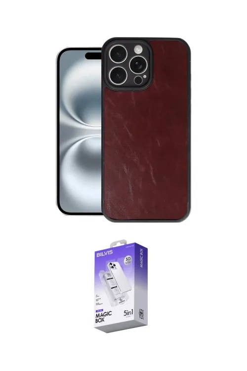 ieg™ iPhone 16 Pro Max Kılıf Kıvılcım Işık Serisi - Siyah Bilvis 5in1 3D Magic Cam Ekran Koruyucu