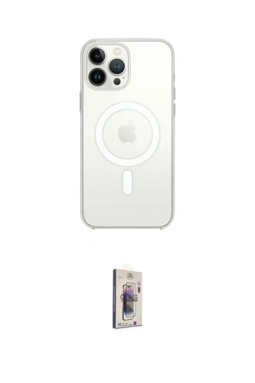 ieg™ iPhone 16 Pro Max Kılıf Kutup Klasik Serisi - Siyah Bilvis 3D Cam Ekran Koruyucu