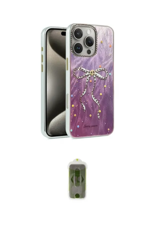 ieg™ iPhone 16 Pro Max Kılıf Zirve Modern Prime - Siyah Joko Magic 5D Hayalet Cam