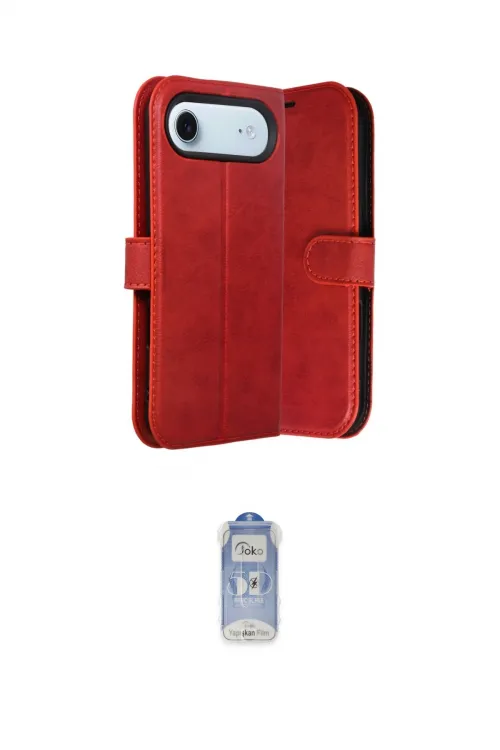 ieg™ iPhone 17 Air Kılıf Siluet Işık Serisi - Siyah Joko Magic 5D Cam