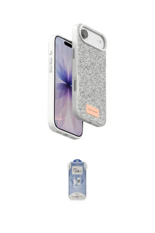 ieg™ iPhone 17 Air Kılıf Vadi Klasik Serisi - Siyah Joko Magic 5D Cam
