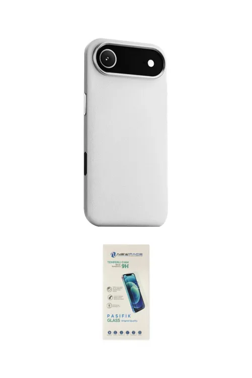ieg™ iPhone 17 Air Kılıf Zirve Modern Prime - Şeffaf Pasifik Cam Ekran Koruyucu
