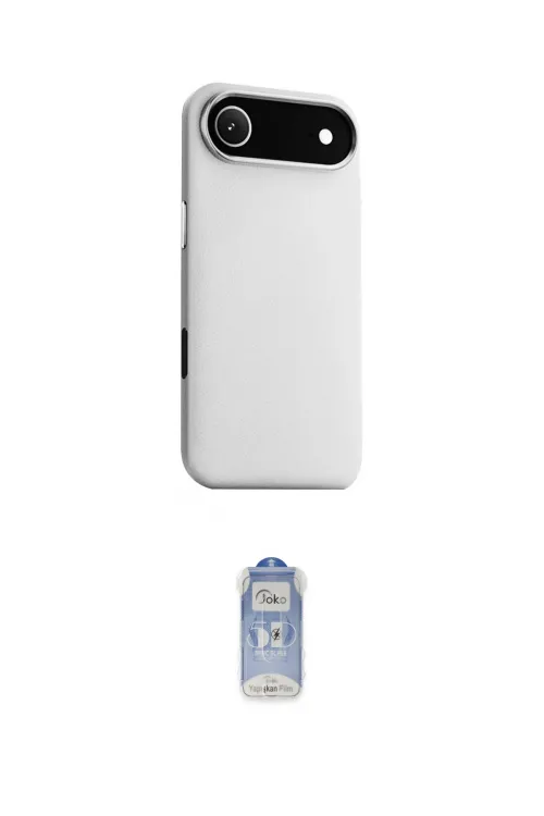 ieg™ iPhone 17 Air Kılıf Zirve Modern Prime - Siyah Joko Magic 5D Cam