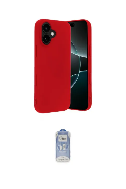 ieg™ iPhone 17 Kılıf Ahenk Serisi - Siyah Joko Magic 5D Cam