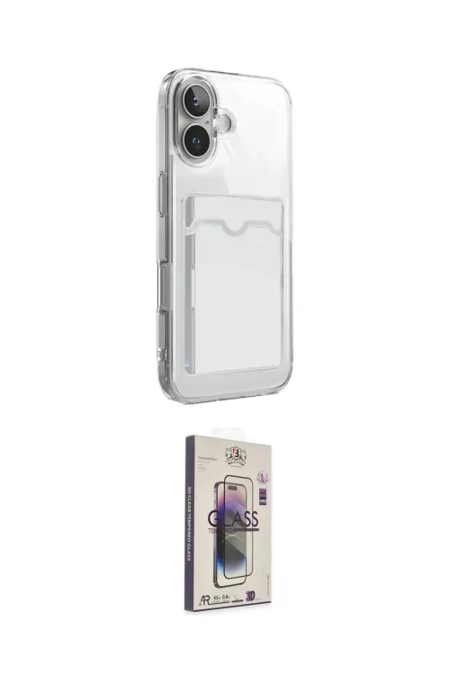 ieg™ iPhone 17 Kılıf Doruk Klasik Koleksiyonu - Siyah Bilvis 3D Cam Ekran Koruyucu