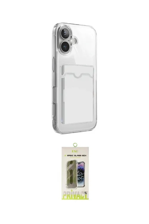 ieg™ iPhone 17 Kılıf Doruk Klasik Koleksiyonu - Siyah Joko Magic 5D Hayalet Cam
