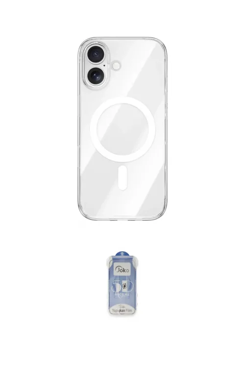 ieg™ iPhone 17 Kılıf Kutup Klasik Serisi - Siyah Joko Magic 5D Cam
