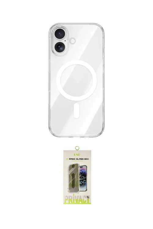 ieg™ iPhone 17 Kılıf Kutup Klasik Serisi - Siyah Joko Magic 5D Hayalet Cam
