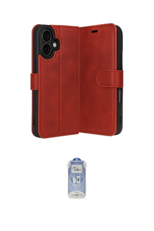 ieg™ iPhone 17 Kılıf Siluet Işık Serisi - Siyah Joko Magic 5D Cam