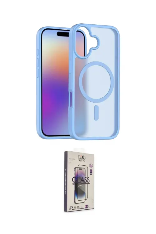 ieg™ iPhone 17 Kılıf Siluet Minimal Prime - Siyah Bilvis 3D Cam Ekran Koruyucu
