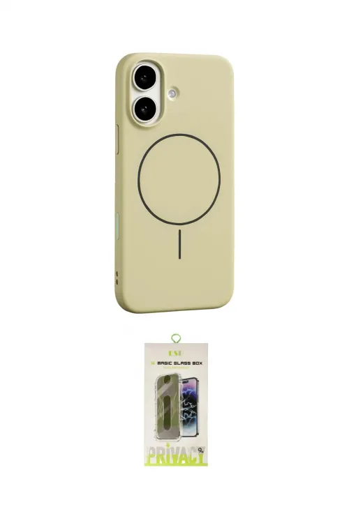 ieg™ iPhone 17 Kılıf Yankı Form Serisi - Siyah Joko Magic 5D Hayalet Cam