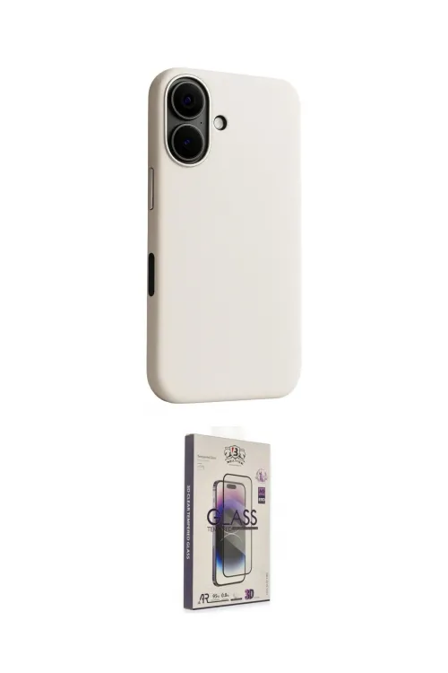 ieg™ iPhone 17 Kılıf Zirve Modern Prime - Siyah Bilvis 3D Cam Ekran Koruyucu