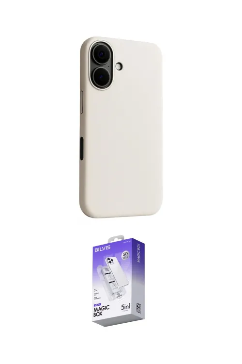 ieg™ iPhone 17 Kılıf Zirve Modern Prime - Siyah Bilvis 5in1 3D Magic Cam Ekran Koruyucu