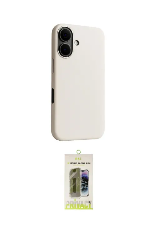 ieg™ iPhone 17 Kılıf Zirve Modern Prime - Siyah Joko Magic 5D Hayalet Cam