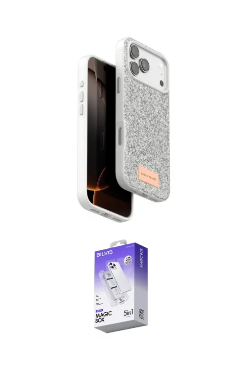 ieg™ iPhone 17 Pro Max Kılıf Vadi Klasik Serisi - Siyah Bilvis 5in1 3D Magic Cam Ekran Koruyucu
