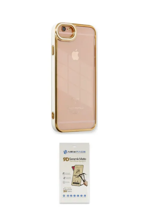 ieg™ iPhone 6 Kılıf Çekirdek Klasik Serisi - Siyah Mat Seramik Nano Ekran Koruyucu