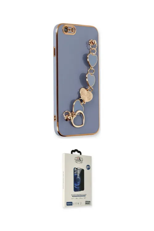 ieg™ iPhone 6 Kılıf Nova Işık Prime - Siyah Bilvis Hayalet Cam Ekran Koruyucu