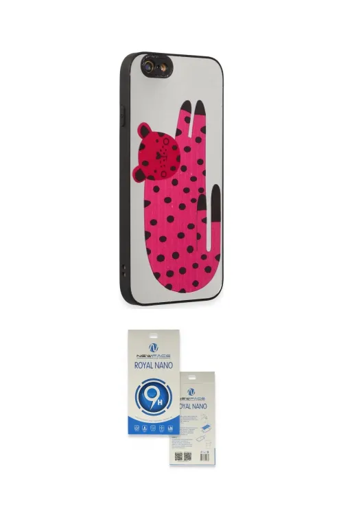 ieg™ iPhone 6 Kılıf Odak Klasik Serisi - Şeffaf Royal Nano Ekran Koruyucu