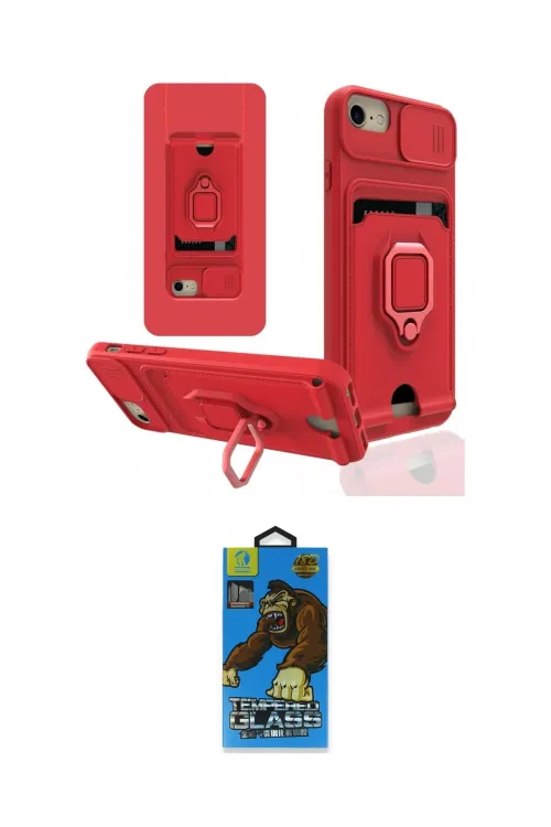ieg™ iPhone 6 Kılıf Vadi Form Prime - Beyaz 18D Cam Ekran Koruyucu