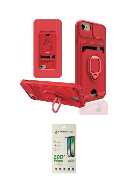 ieg™ iPhone 6 Kılıf Vadi Form Prime - Siyah 20D Premium Cam Ekran Koruyucu