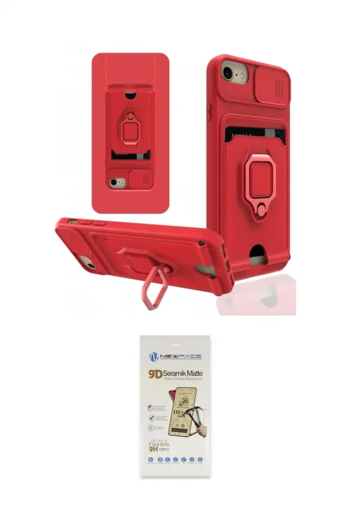 ieg™ iPhone 6 Kılıf Vadi Form Prime - Siyah Mat Seramik Nano Ekran Koruyucu