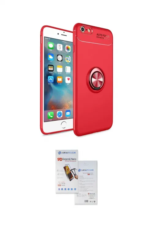 ieg™ iPhone 6 Kılıf Yankı Form Prime - Beyaz Seramik Nano Ekran Koruyucu