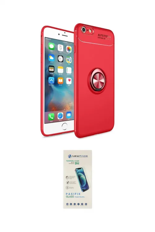 ieg™ iPhone 6 Kılıf Yankı Form Prime - Şeffaf Pasifik Cam Ekran Koruyucu