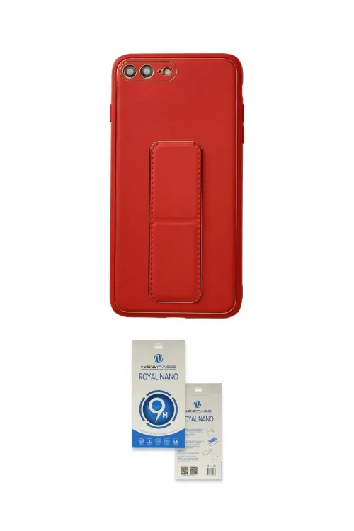 ieg™ iPhone 7 Plus Kılıf Akış Doku - Şeffaf Royal Nano Ekran Koruyucu